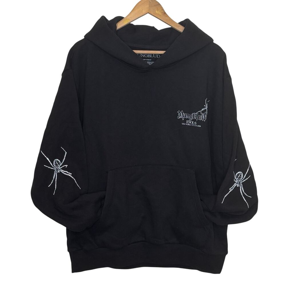 Yungblud 2026 Idols North American World Tour Web New Large Hoodie Sturgis
